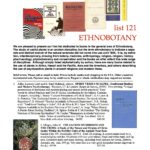 Book Catalog #121 Ethnobotany