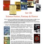Catalog of Books - list #126 Science Fiction, Fantasy & Horror