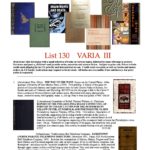 Catalog of Books titled "#130 Vatai III"